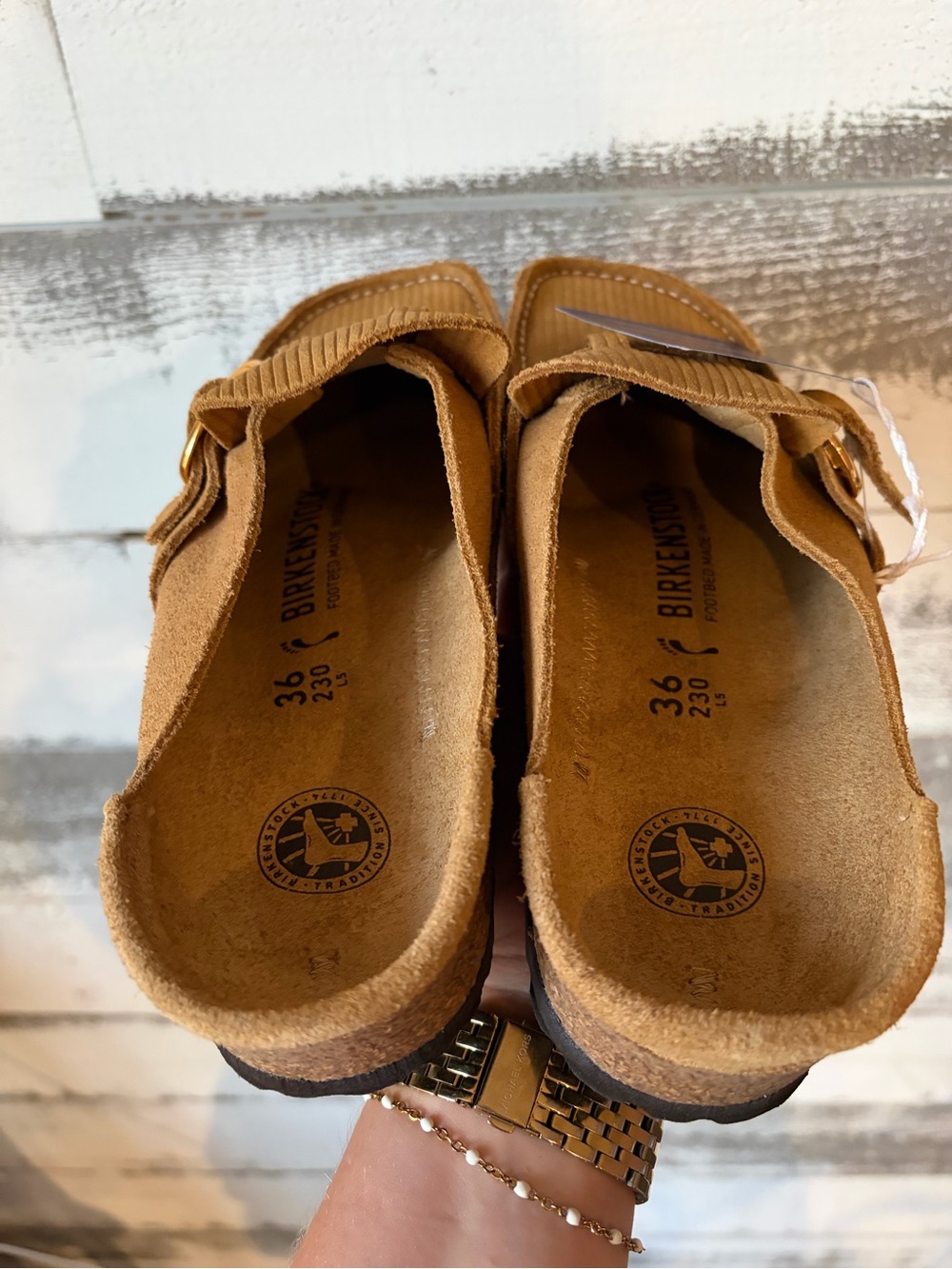 Birkenstock Boston Slides, Size 36 EU. Women’s 5 - 5.5 - Brand New With Tags. - Picture 5 of 12